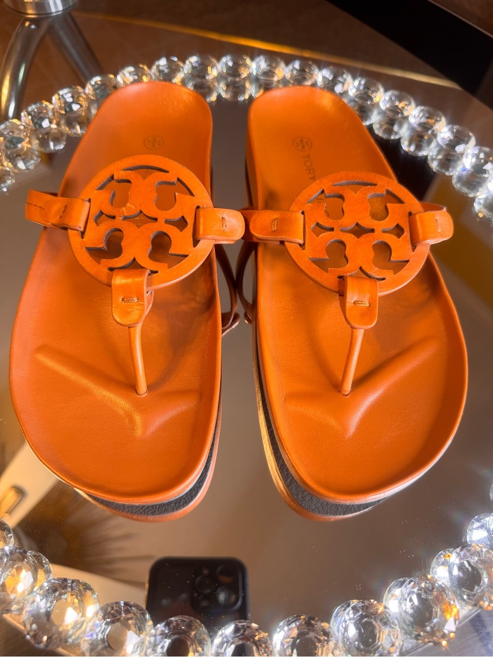Tory Burch Miller Cloud Sandal. Size 9